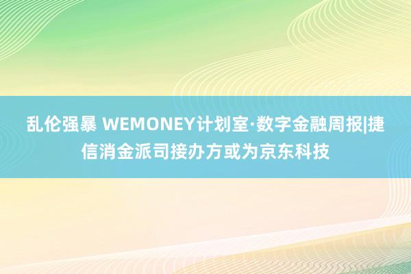 乱伦强暴 WEMONEY计划室·数字金融周报|捷信消金派司接办方或为京东科技