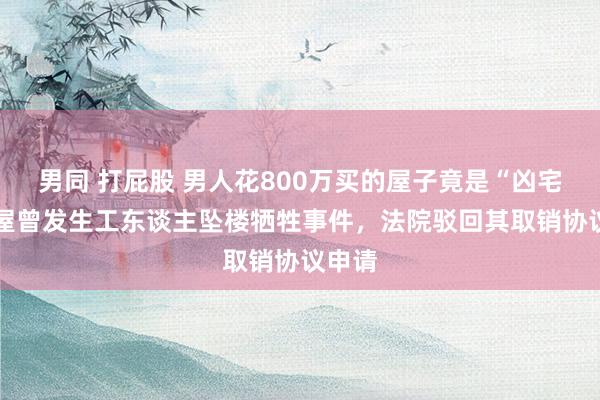 男同 打屁股 男人花800万买的屋子竟是“凶宅” 房屋曾发生工东谈主坠楼牺牲事件，法院驳回其取销协议申请