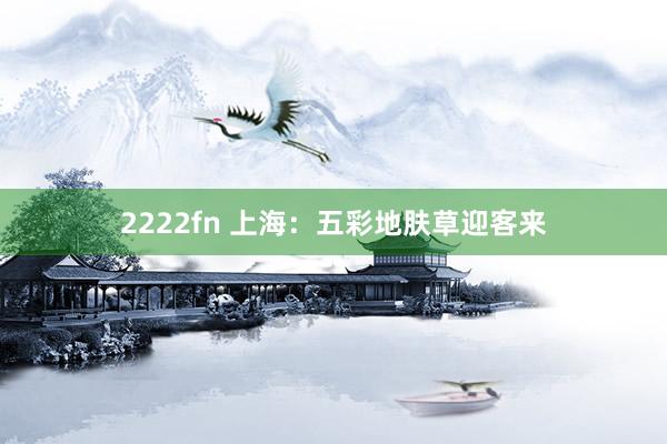 2222fn 上海：五彩地肤草迎客来